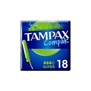 Tampax Compak Super 18 Unidades