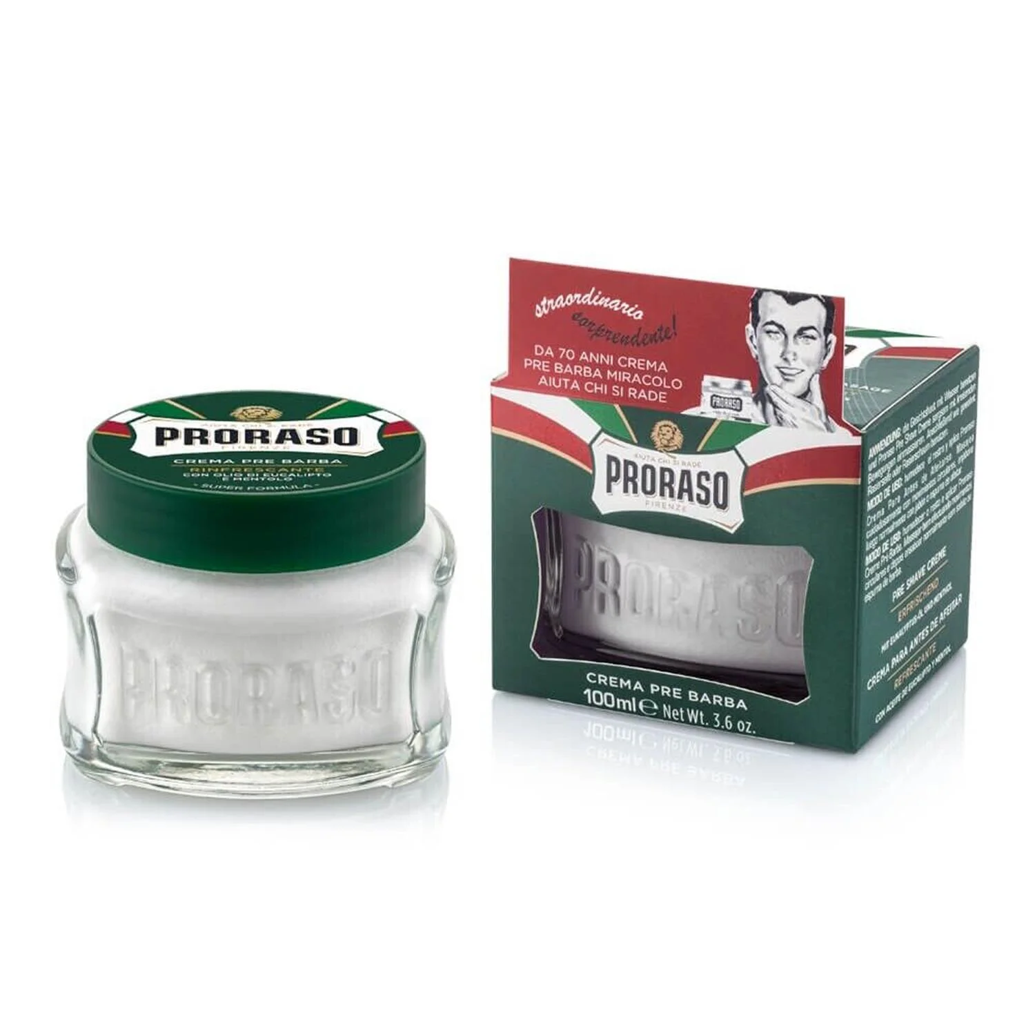 Proraso Menthol Crema Pre-Barba 100ml