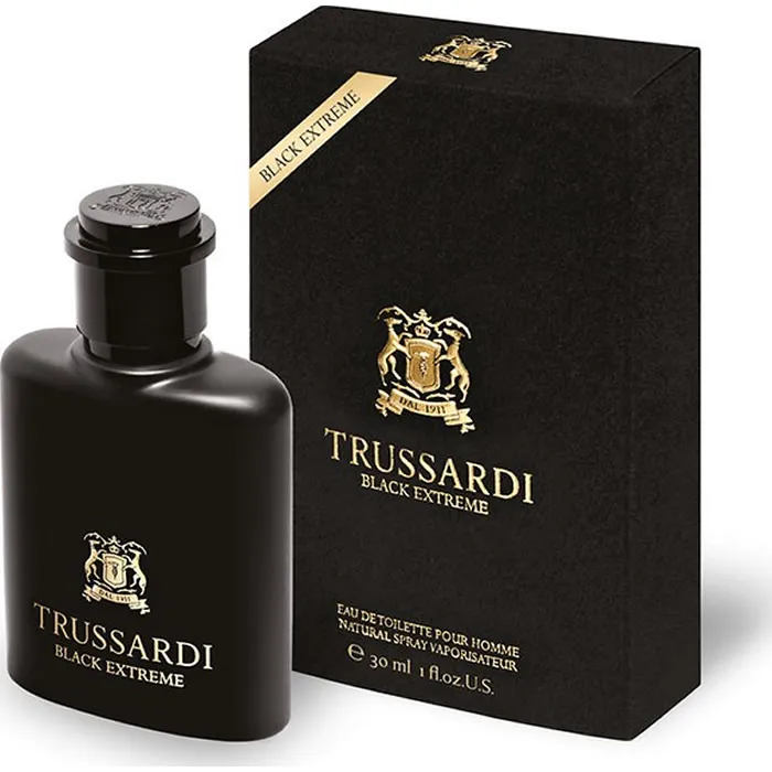 Trussardi Black Extreme Eau De Toilette Spray 30ml
