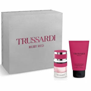 Trussardi Ruby Red Eau De Perfume Spray 60ml Set 2 Piezas