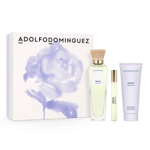 Adolfo Dominguez Agua Fresca De Rosas Eau De Toilette 120ml Spray Locion Corporal Perfumada 100ml Miniatura Eau De Parfum 10mlvaporizador