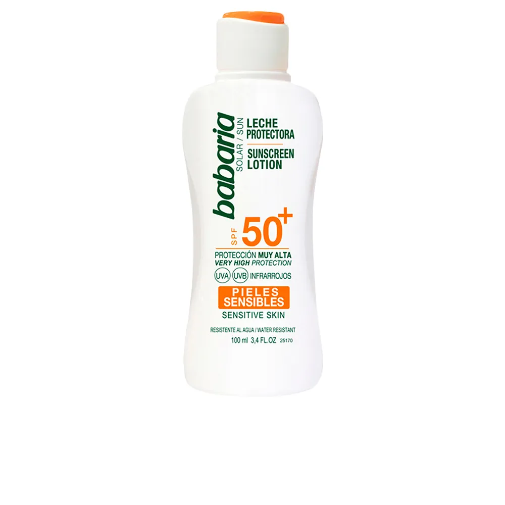 Babaria Leche Solar Protectora Piel Sensible Spf50 100ml
