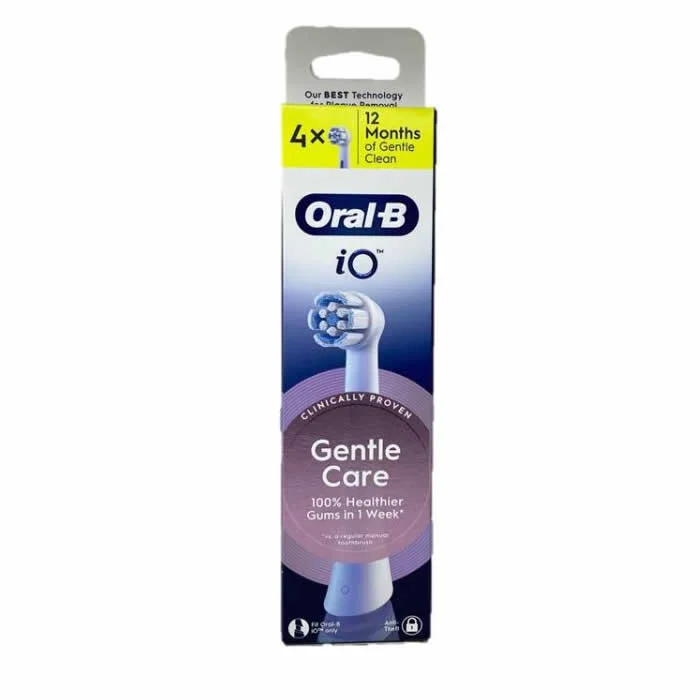 Oral-B Recambio iO Gentle Care Blanco 4 Unidades