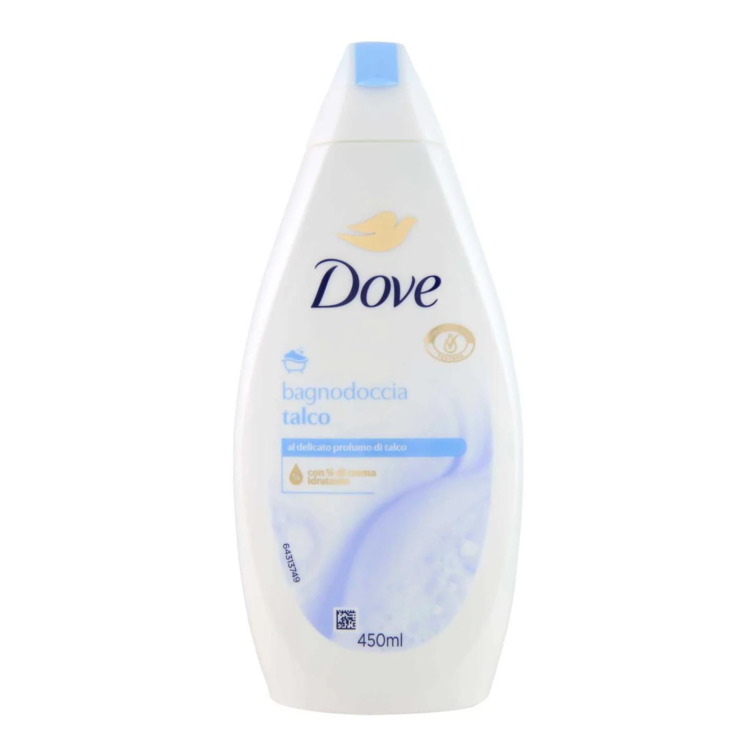 Dove Talco Gel De Baño 450ml