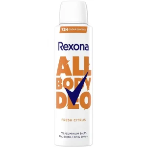 Rexona Fresh Citrus Unisex Para Todo El Cuerpo Desodorante Spray 150 MlÂ