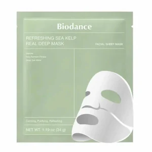 Biodance Refreshing Sea Kelp Real Deep Mask 4 Unidades