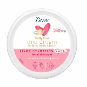Dove Light Hydrating Cream Cara Cuerpo y Manos 250ml