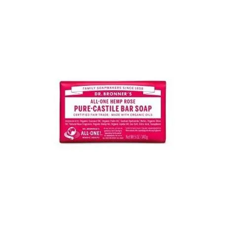 Dr. Bronner's Jábon Pastilla Bio 140 Grs Rosas 1 Dr. Bronner's Jábon Pastilla Bio 140 Grs Rosas
