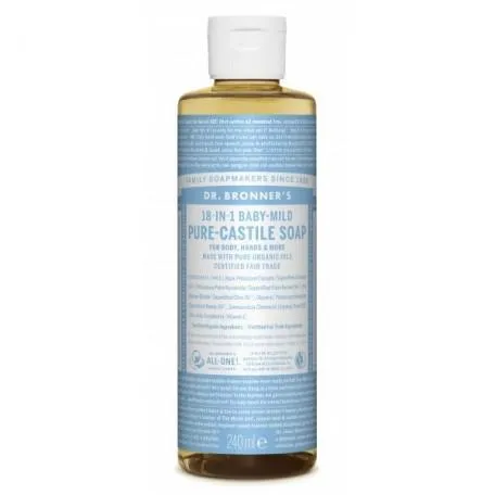 Dr. Bronner's Jábon Líquido Bio 240ml Bebes Neut 1 Dr. Bronner's Jábon Líquido Bio 240ml Bebes Neut