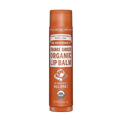 Dr. Bronner's Balsamo Labial Bio Naranja - Jenjib 1 Dr. Bronner's Balsamo Labial Bio Naranja - Jenjib