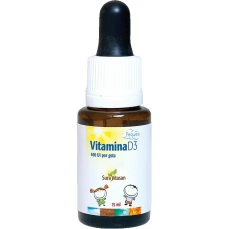 Sura Vitas Vitamina D3 Peques 15ml 1 Sura Vitas Vitamina D3 Peques 15ml