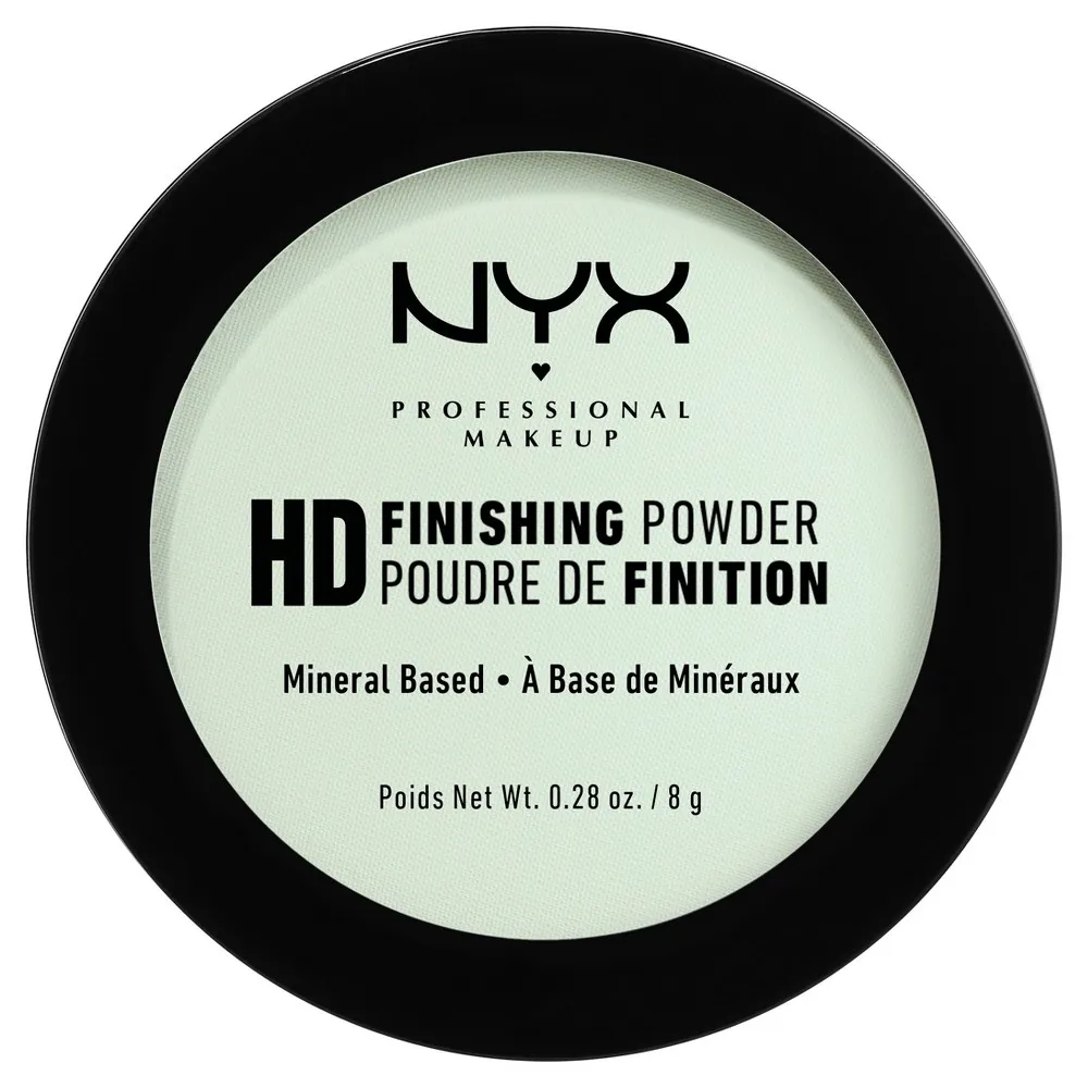 Nyx Professional Makeup - High Definition Finishing Powder - Mint Green 1 Nyx Professional Makeup - High Definition Finishing Powder - Mint Green