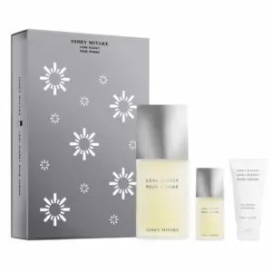 Issey Miyake L'Eau D'Issey Pour Homme Eau De Toilette Spray 125ml Set 3 Piezas