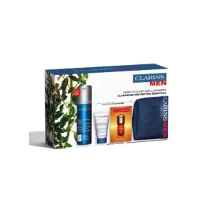 Clarins Men Gel Crema Antiedad y Firmeza Estuche 4 Piezas