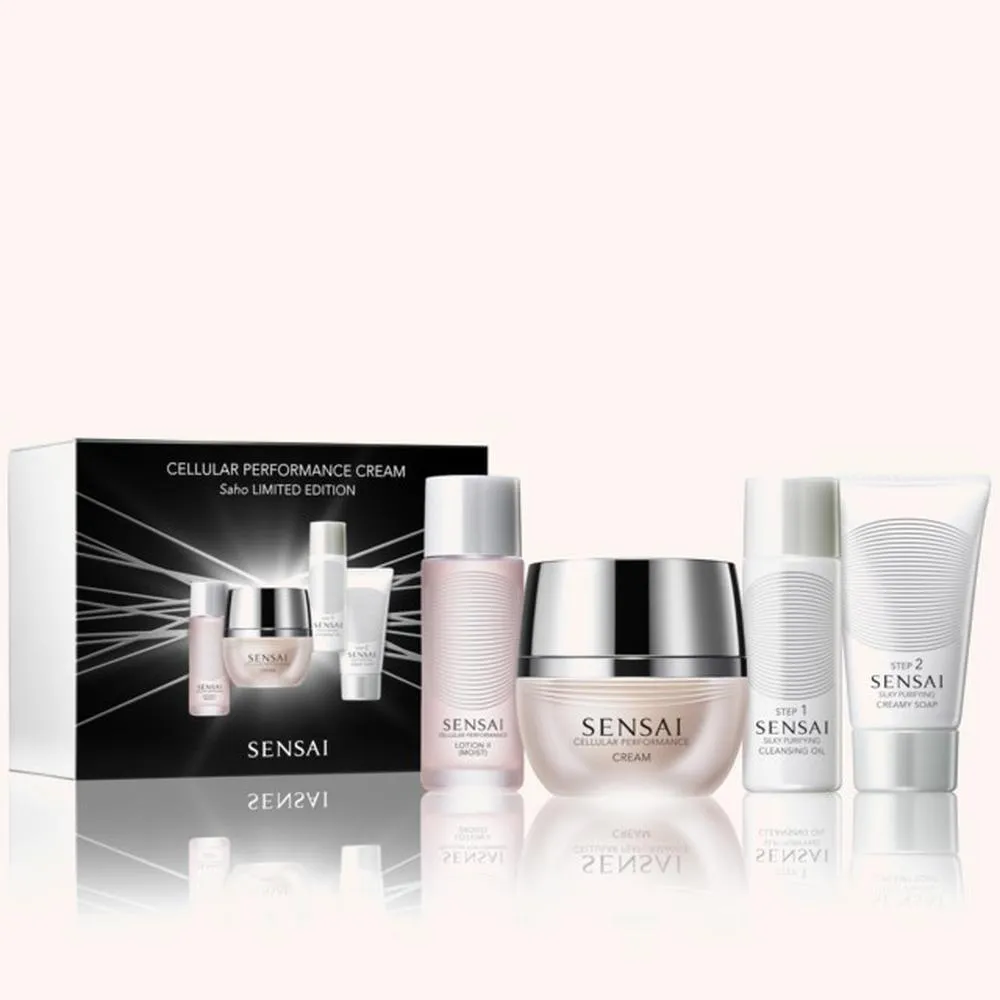 Sensai Cellular Performance Crema 40ml Locion Ii 20ml Aceite Limpiador 30ml Jabon 30ml