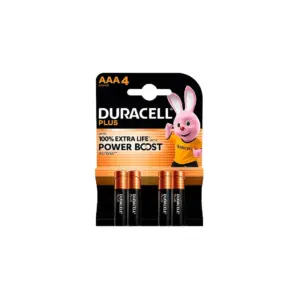 Duracell Plus Aaa Pack 4 Pilas Lr3