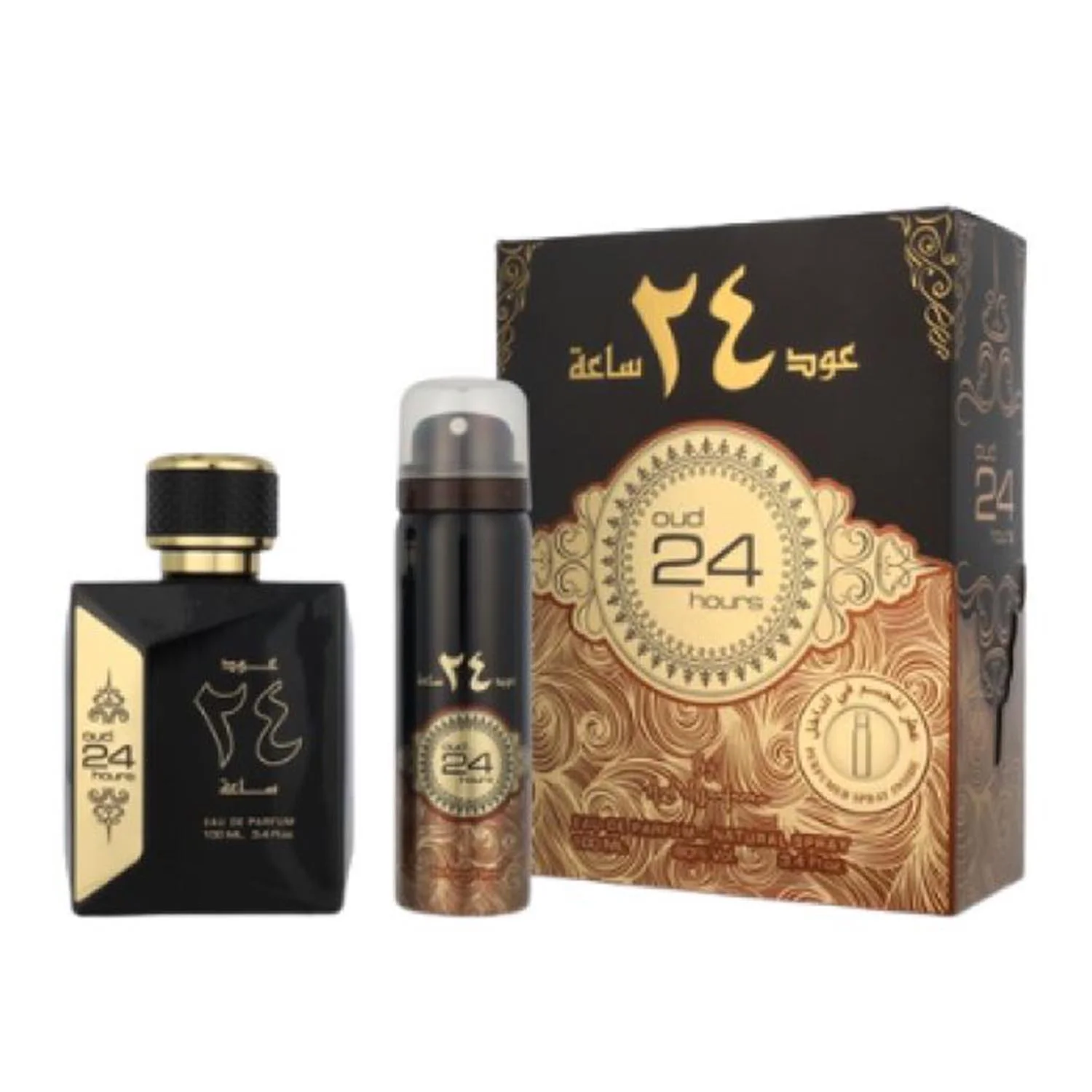 Ard Al Zaafaran Al Zaafaran Oud 24 Hours Eau De Parfum 100ml Spray Desodorante 24h 50ml Spray 1 Ard Al Zaafaran Al Zaafaran Oud 24 Hours Eau De Parfum 100ml Spray Desodorante 24h 50ml Spray