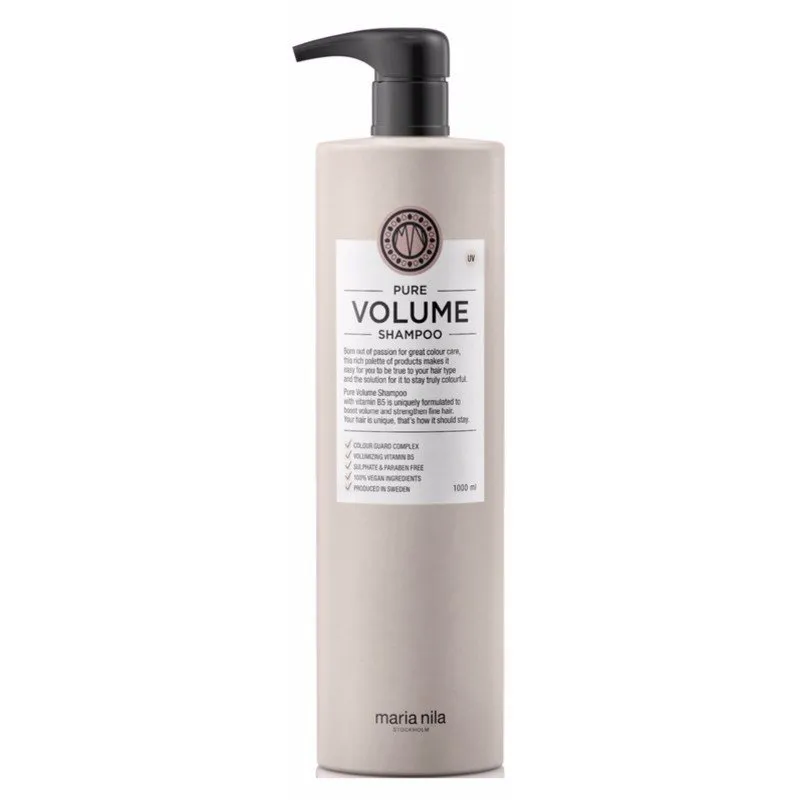 Maria Nila - Pure Volume Shampoo 1000ml 1 Maria Nila - Pure Volume Shampoo 1000ml