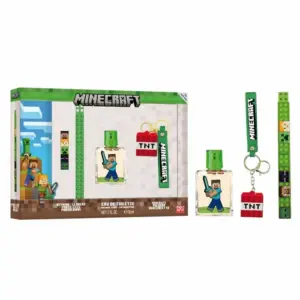 Minecraft Eau De Toilette Spray 50ml Set 3 Piezas