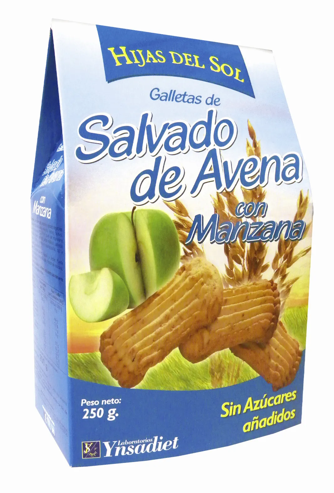 Ynsadiet Galletas Salvado Avena Con Manzana 1 Ynsadiet Galletas Salvado Avena Con Manzana