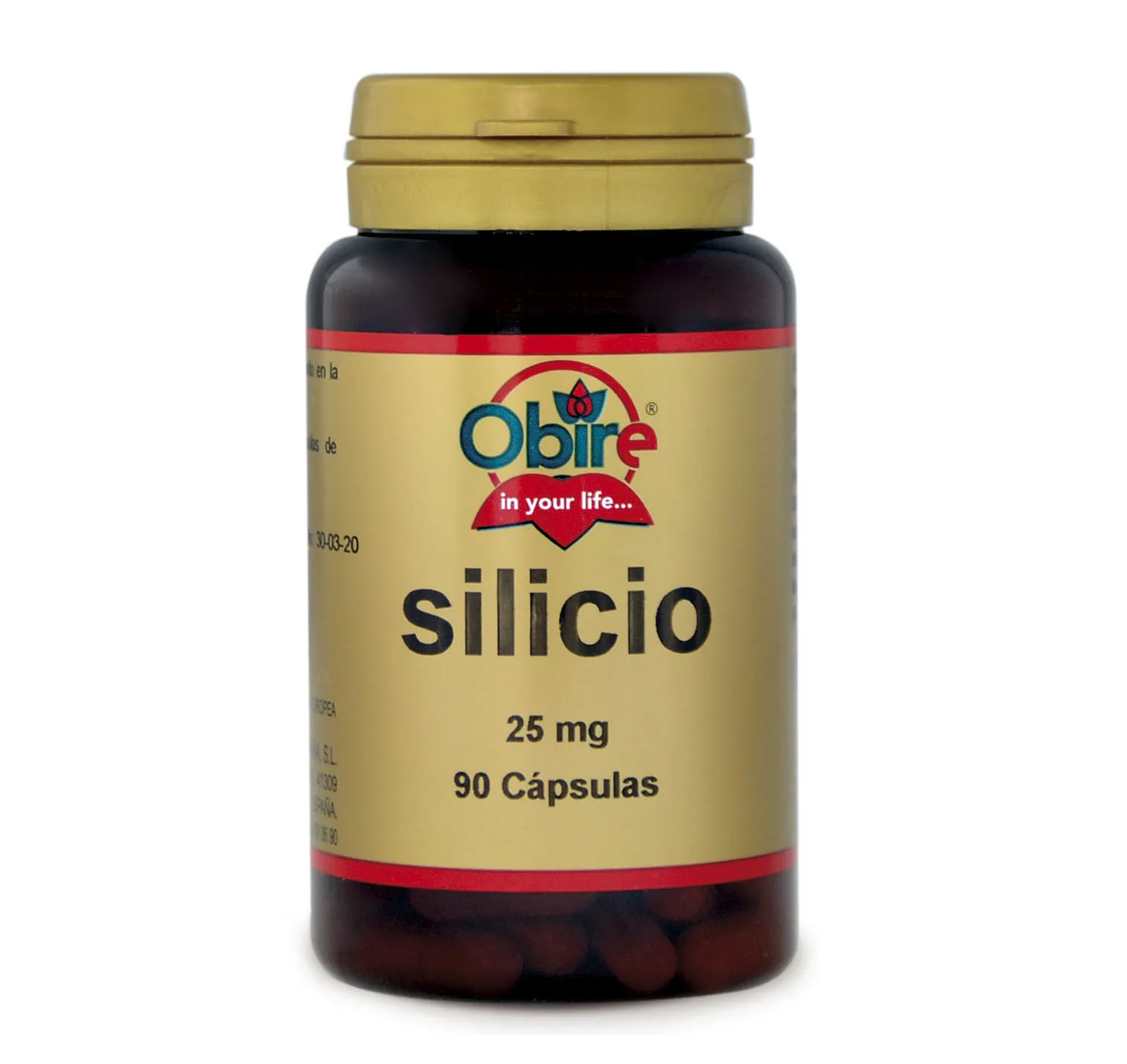 Obire Silicio 25 Mg 90 Caps 1 Obire Silicio 25 Mg 90 Caps