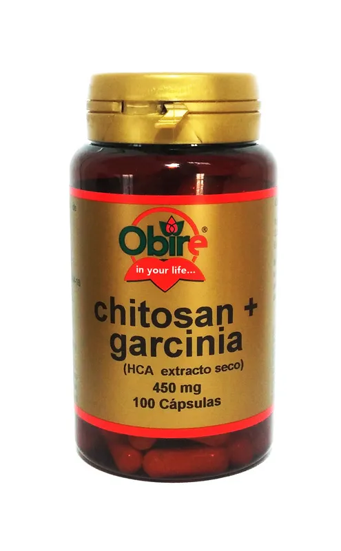 Obire Chitosan y Hca-Garcinia Ext Seco 450 Mg 100 Caps 1 Obire Chitosan y Hca-Garcinia Ext Seco 450 Mg 100 Caps