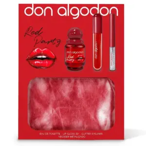 Don Algodón D Algodon Wom Red Party 30 Maq Bolso