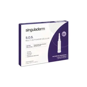 Singuladerm S.O.S. Multi-Activador Celular Tratamiento Detoxificante 4x10,5ml