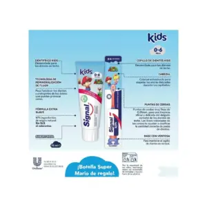 Signal Kids Super Mario 2x75 ml Cep Bot