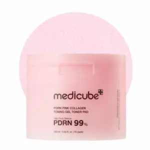 Medicube PDRN Pink Collagen Toning Gel Toner 70 Pads