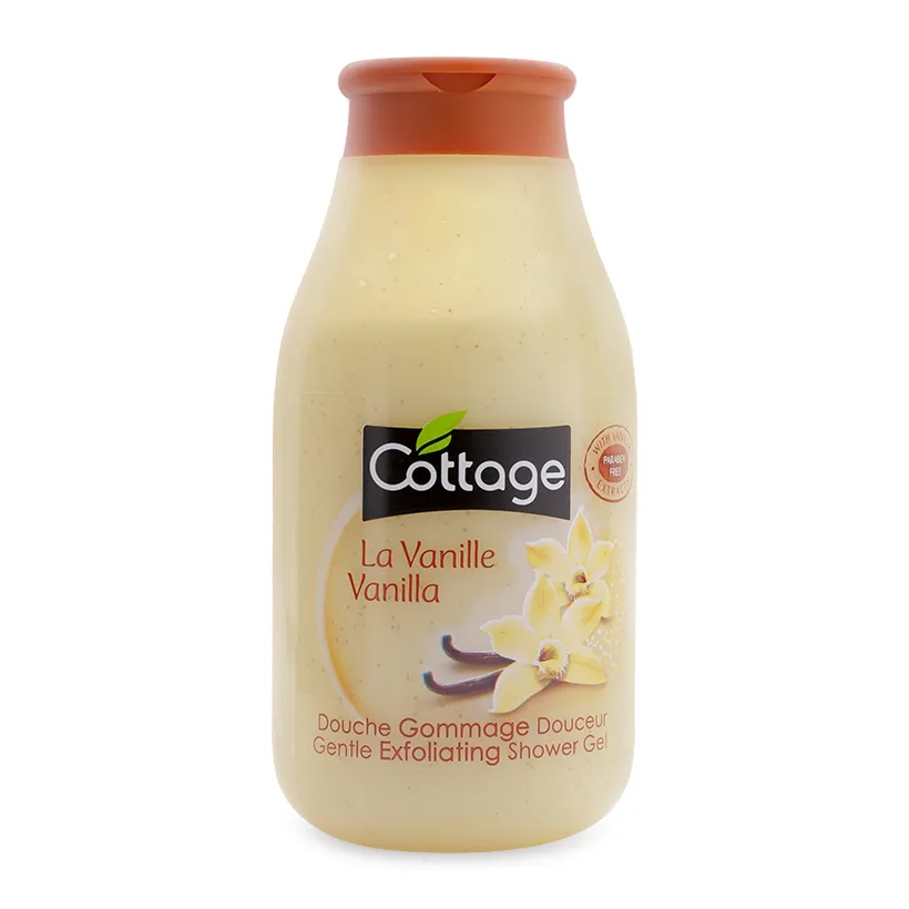 Cottage Gentle Exfolianting Shower Gel Vainilla 250ml 1 Cottage Gentle Exfolianting Shower Gel Vainilla 250ml