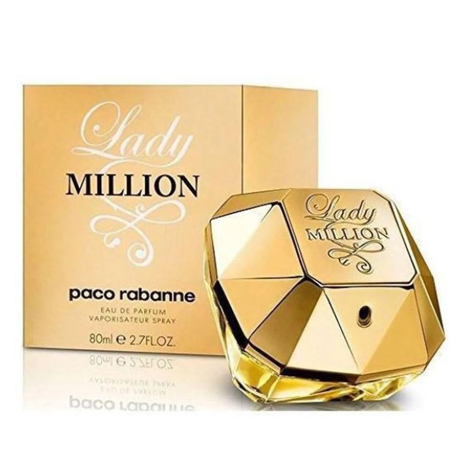 Paco Rabanne Lady Million Eau De Parfum 80ml Spray 1 Paco Rabanne Lady Million Eau De Parfum 80ml Spray