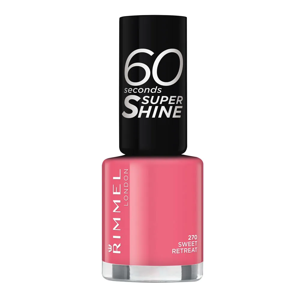 Rimmel London 60 Seconds Super Shine Nail Lacquer 270 Sweet Retreat 1 Rimmel London 60 Seconds Super Shine Nail Lacquer 270 Sweet Retreat