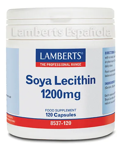 Lamberts Lecitina Soja 1200 Mg 120 Caps 1 Lamberts Lecitina Soja 1200 Mg 120 Caps