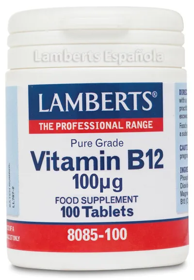 Lamberts Vitamina B12 100-Ug 100 Tabs 1 Lamberts Vitamina B12 100-Ug 100 Tabs