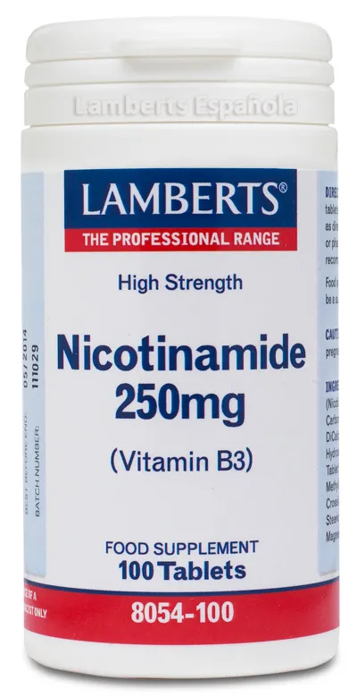 Lamberts Nicotinamida 250 M 1 Lamberts Nicotinamida 250 M