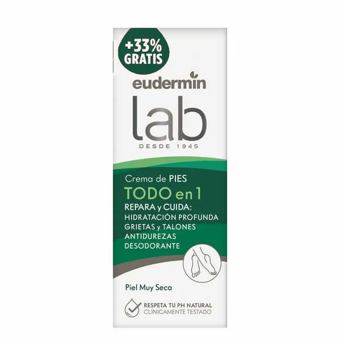 Eudermin Crema Reparadora Pies 75ml 1 Eudermin Crema Reparadora Pies 75ml