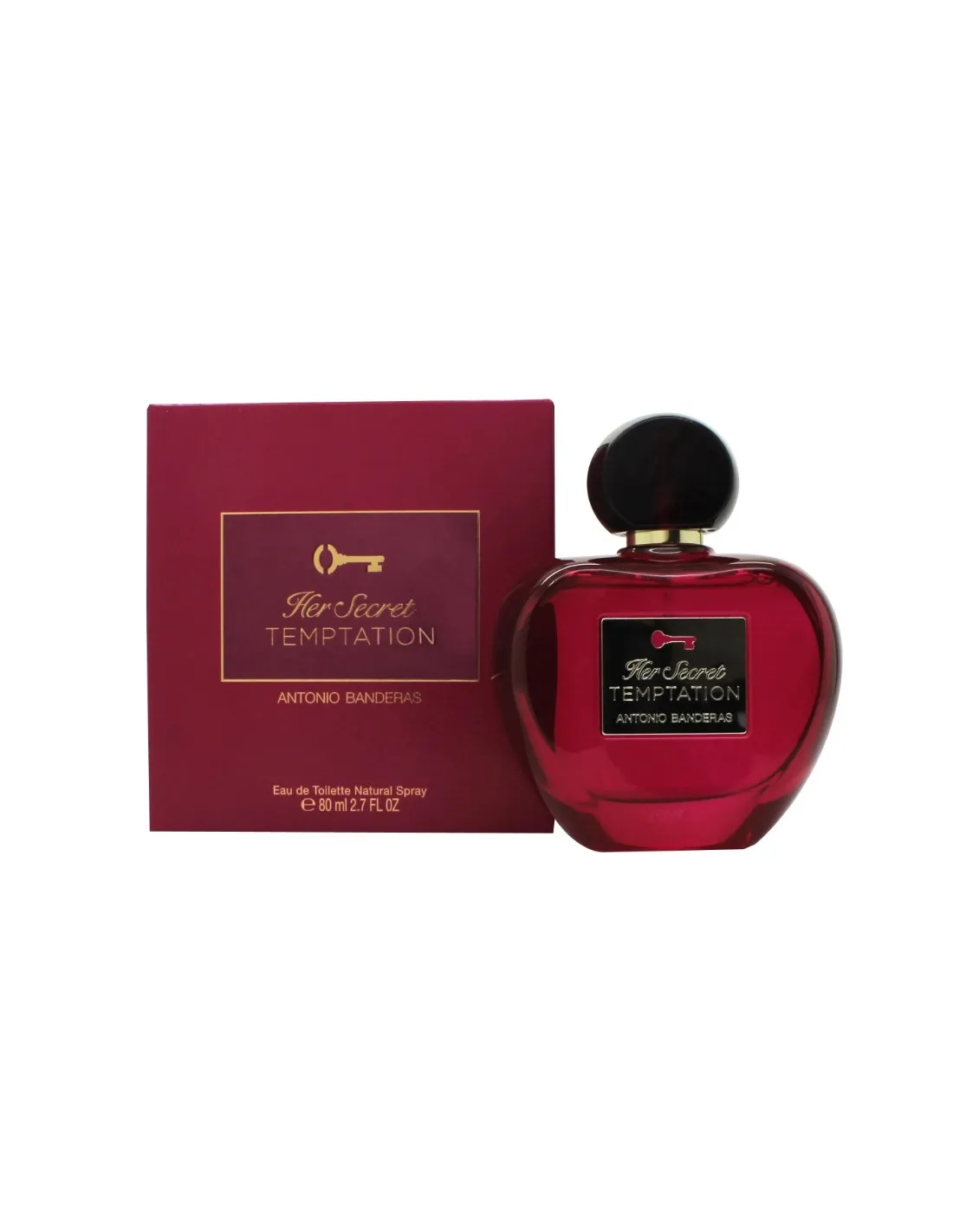 Puig A Banderas Her Secret Temptation Edt Spray 80ml 1 Puig A Banderas Her Secret Temptation Edt Spray 80ml