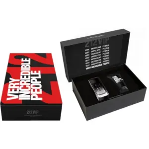 Carolina Herrera 212 Vip Black Eau De Perfume Spray 100ml Set 2 Piezas