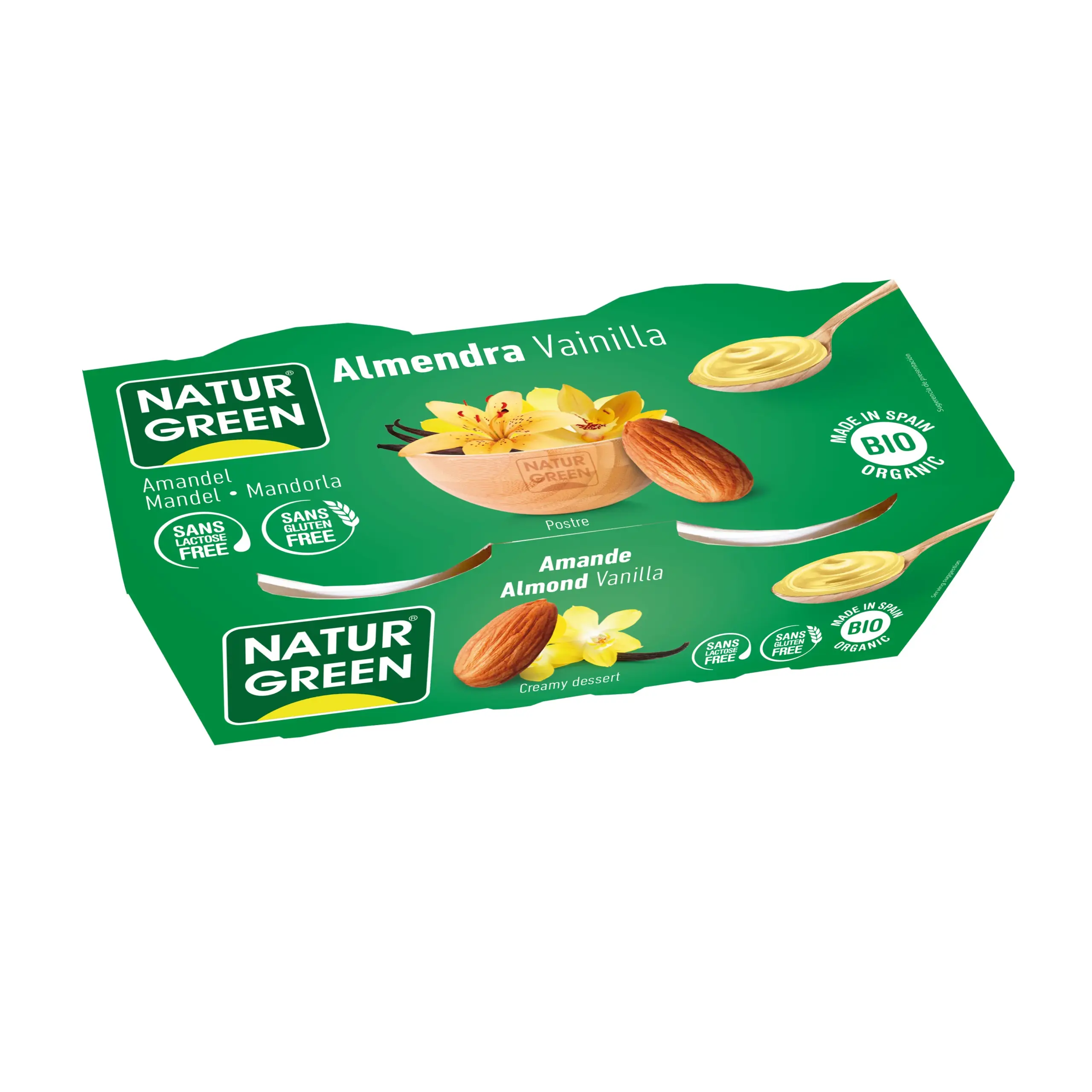 Naturgreen Almendras Bio Vainilla 2 X 125g 1 Naturgreen Almendras Bio Vainilla 2 X 125g