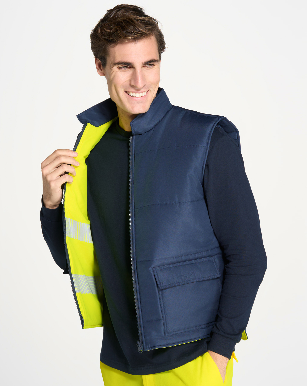 Chaleco Acolchado Reversible 1 Chaleco Acolchado Reversible