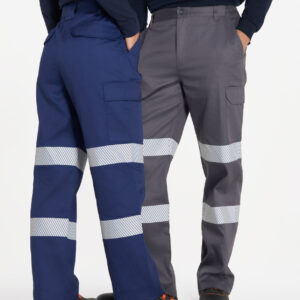 Pantalón Multibolsillos Con Cintas