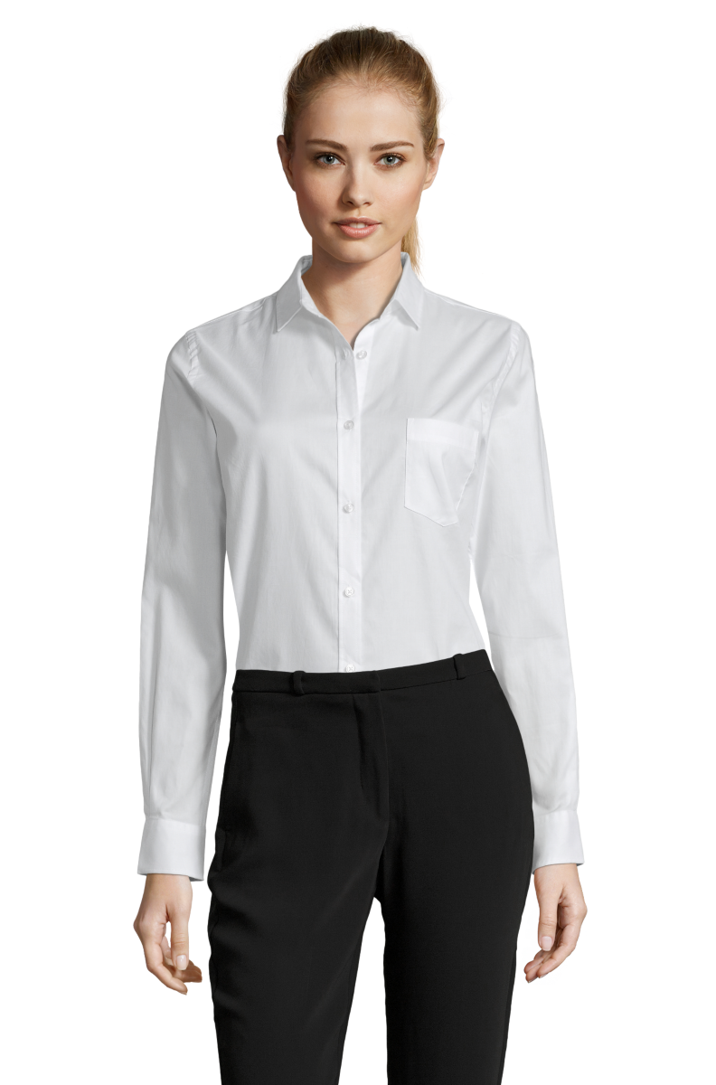 Camisa Mujer Manga Larga Business Women de Sol's 1 Camisa Mujer Manga Larga Business Women de Sol's