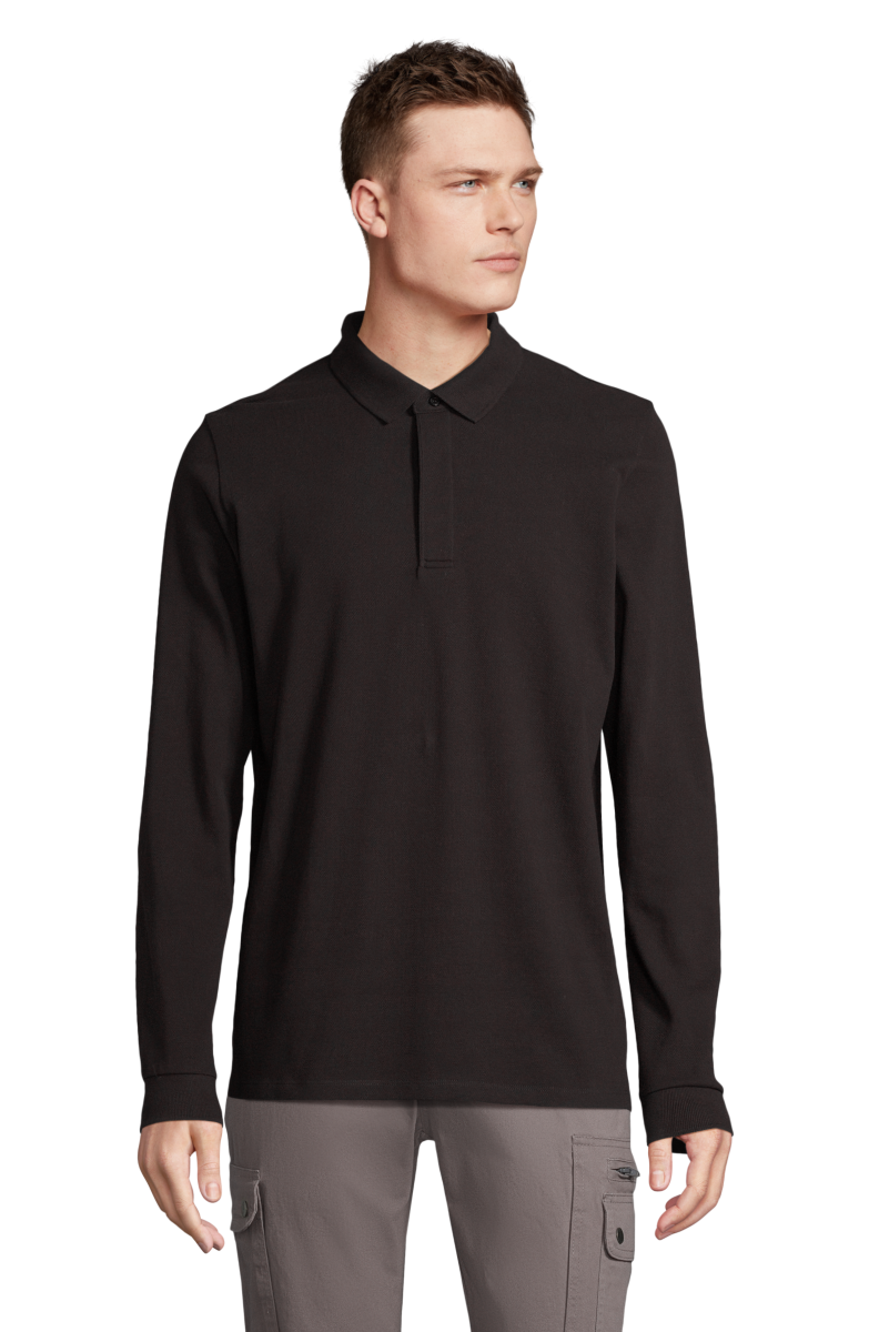 Polo Manga Larga Con Tapeta Oculta Hombre Owen Lsl Men de Neoblu 1 Polo Manga Larga Con Tapeta Oculta Hombre Owen Lsl Men de Neoblu