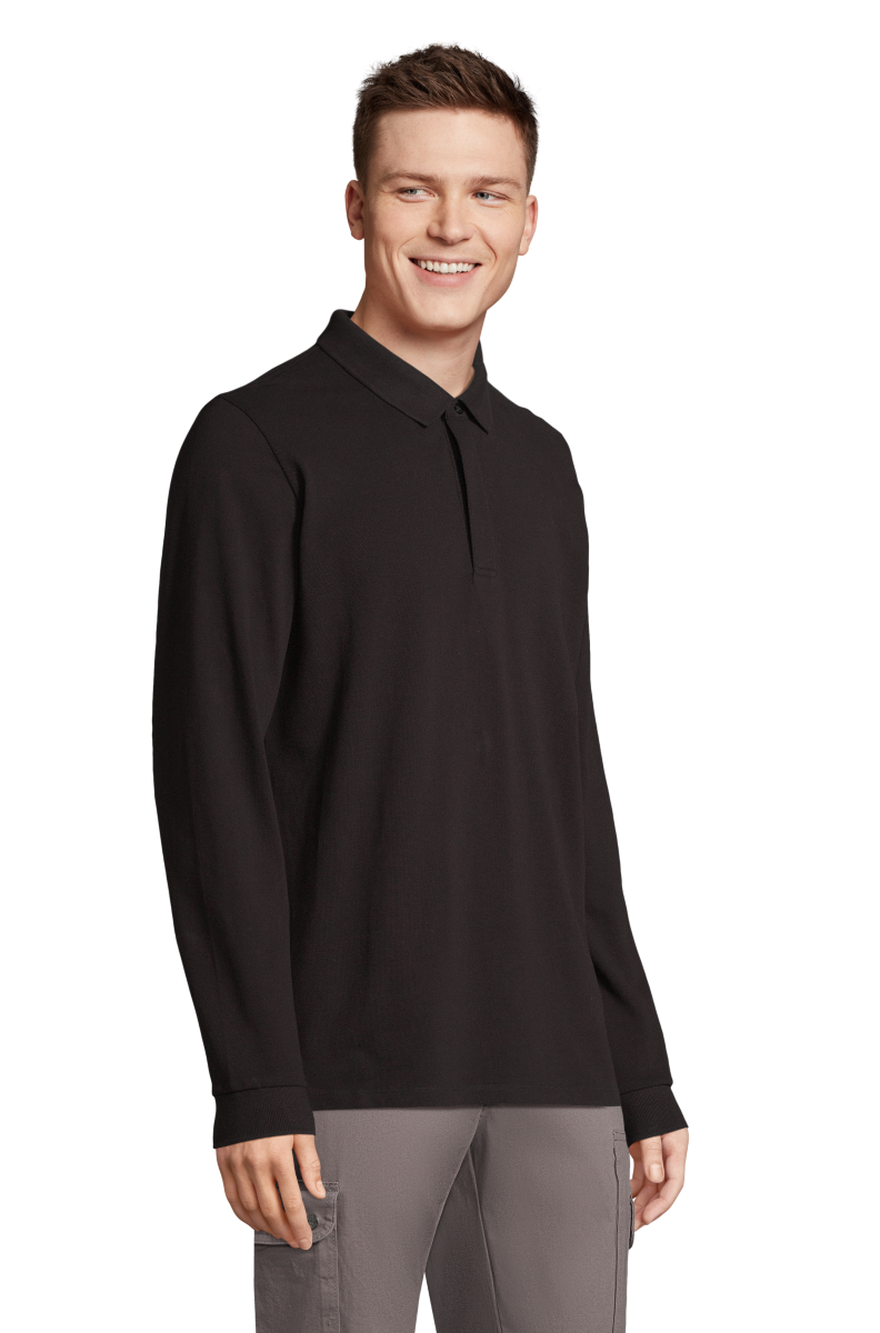 Polo Manga Larga Con Tapeta Oculta Hombre Owen Lsl Men de Neoblu 3 Polo Manga Larga Con Tapeta Oculta Hombre Owen Lsl Men de Neoblu - Imagen 3