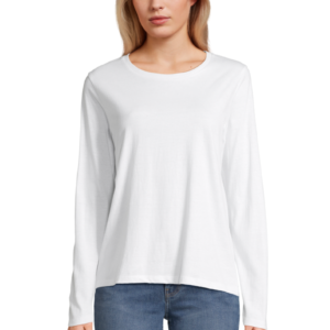 Camiseta Cuello Redondo Manga Larga Mujer Monarch Women de Sol's