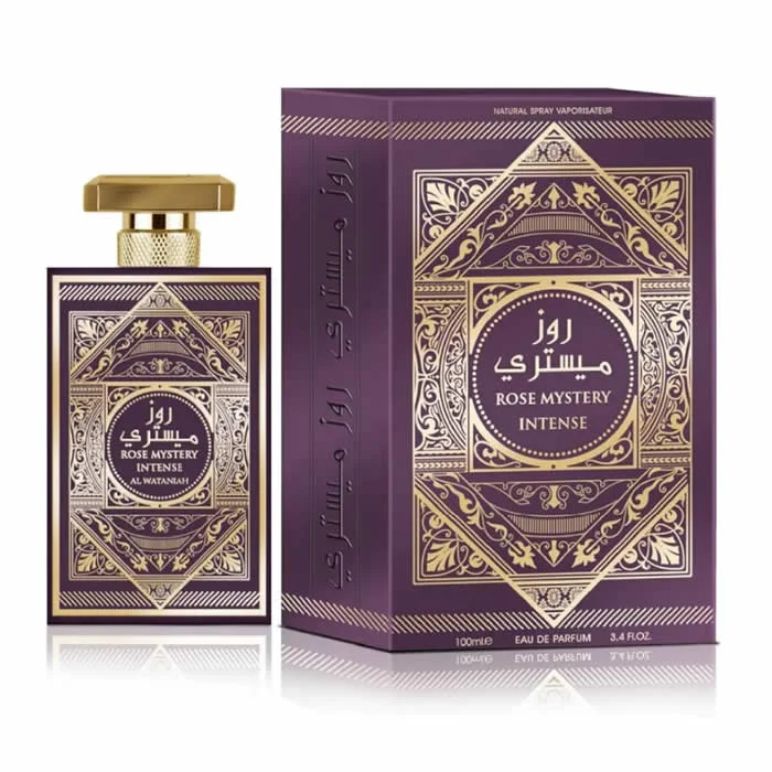 Al Wataniah Rose Mystery Intense Eau De Parfum 100ml 1 Al Wataniah Rose Mystery Intense Eau De Parfum 100ml